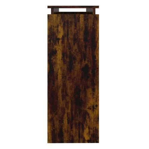 Konzolni stol dimljeni hrast 102x30x80 cm od konstruiranog drva - Dimljeni hrast 1 102 cm Cijena