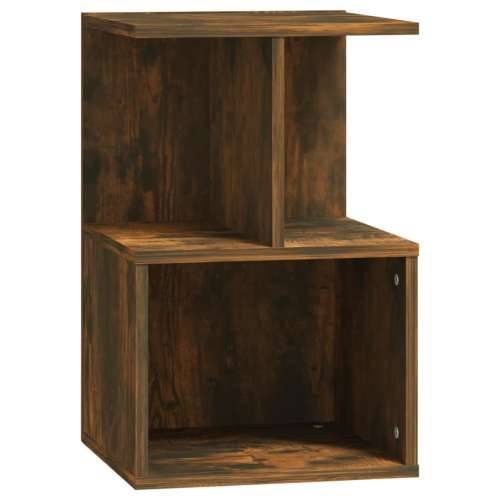 Noćni ormarići boja hrasta 2 kom 35x35x55 cm konstruirano drvo - Dimljeni hrast 2 Cijena
