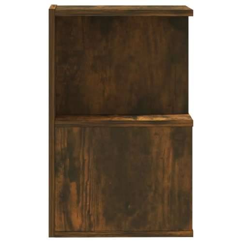 Noćni ormarići boja hrasta 2 kom 35x35x55 cm konstruirano drvo - Dimljeni hrast 2 Cijena