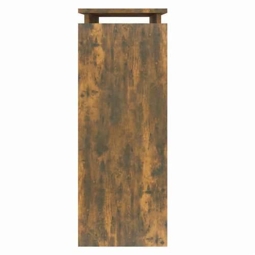 Konzolni stol boja hrasta 80 x 30 x 80 cm od konstruiranog drva - Dimljeni hrast 1 80 cm Cijena