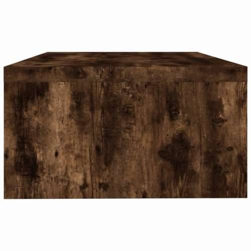 Stalak za monitor boja dimljenog hrasta 42 x 24 x 13 cm drveni - Dimljeni hrast 1 Cijena