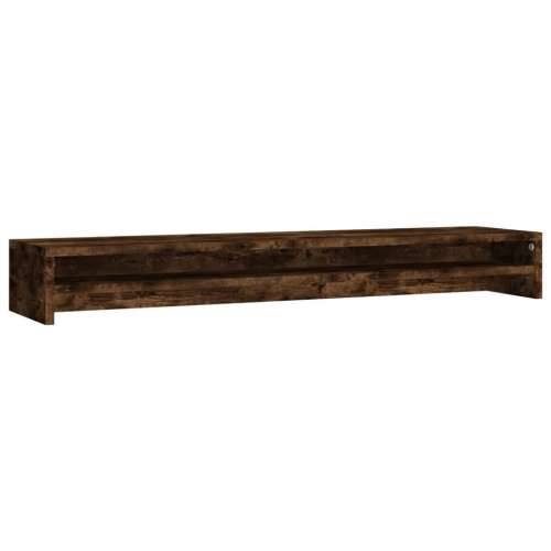 Stalak za monitor boja dimljenog hrasta 100 x 24 x 13 cm drveni - Dimljeni hrast 1 Cijena