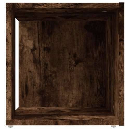 Bočni stolić dimljeni hrast 33 x 33 x 34,5 cm konstruirano drvo - Dimljeni hrast 33 x 33 x 34.5 cm 1 Cijena
