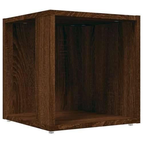 Bočni stolić boja smeđeg hrasta 33x33x34,5 cm konstruirano drvo - Smeđi hrast 33 x 33 x 34.5 cm 1 Cijena