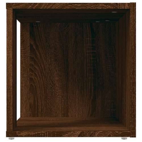 Bočni stolić boja smeđeg hrasta 33x33x34,5 cm konstruirano drvo - Smeđi hrast 33 x 33 x 34.5 cm 1 Cijena