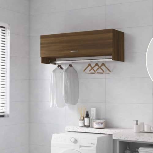Ormar boja smeđeg hrasta 100x32,5x35 cm konstruirano drvo - Smeđi hrast 100 x 32.5 x 35 cm 1 Cijena