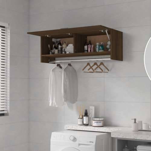 Ormar boja smeđeg hrasta 100x32,5x35 cm konstruirano drvo - Smeđi hrast 100 x 32.5 x 35 cm 1 Cijena