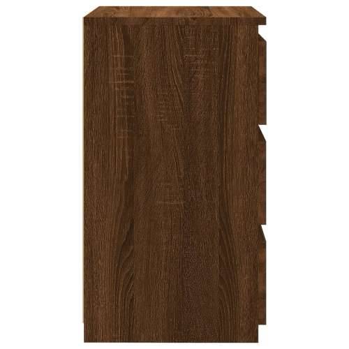 Noćni ormarići 2 kom smeđi hrast 40x35x62,5cm konstruirano drvo - Smeđi hrast 2 Cijena