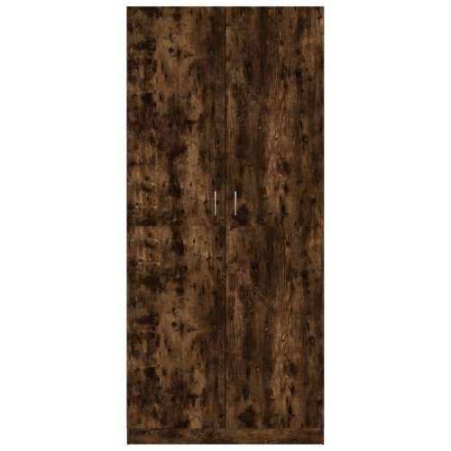 Ormar boja dimljenog hrasta 90 x 52 x 200 cm konstruirano drvo - Dimljeni hrast 1 Cijena