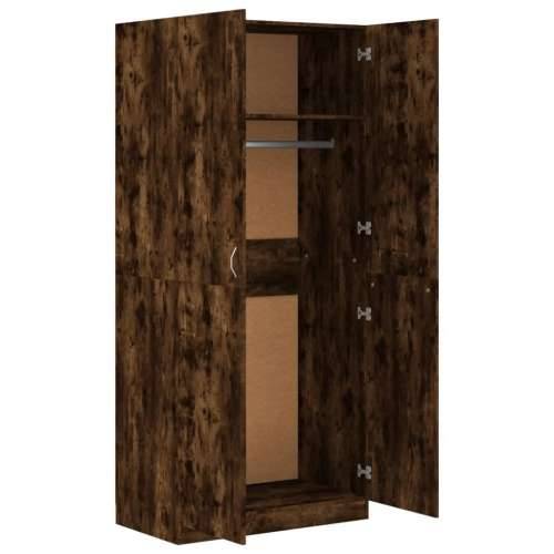 Ormar boja dimljenog hrasta 90 x 52 x 200 cm konstruirano drvo - Dimljeni hrast 1 Cijena