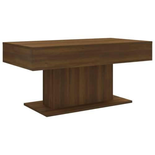 Stolić za kavu smeđi hrast 96 x 50 x 45 cm konstruirano drvo - Smeđi hrast 1 Cijena