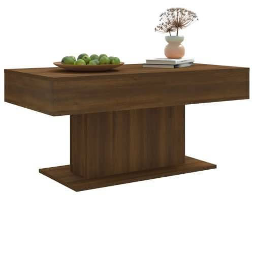 Stolić za kavu smeđi hrast 96 x 50 x 45 cm konstruirano drvo - Smeđi hrast 1 Cijena