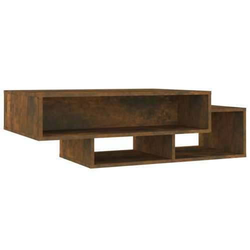 Stolić za kavu boja hrasta 105 x 55 x 32 cm konstruirano drvo - Dimljeni hrast 1 Cijena
