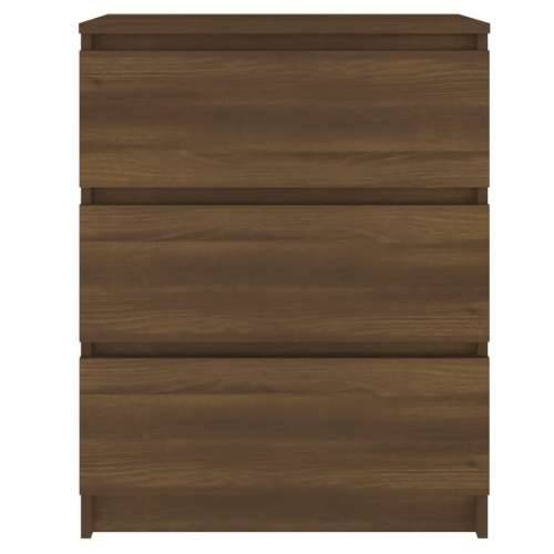 Komoda boja smeđeg hrasta 60 x 35 x 76 cm konstruirano drvo - Smeđi hrast 1 Cijena