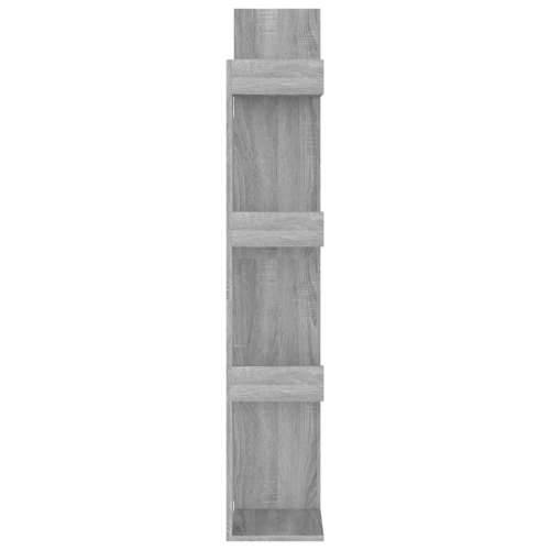 Ormarić za knjige boja sivog hrasta 48 x 25,5 x 140 cm drveni - Sivi hrast sonoma 1 48 cm Cijena