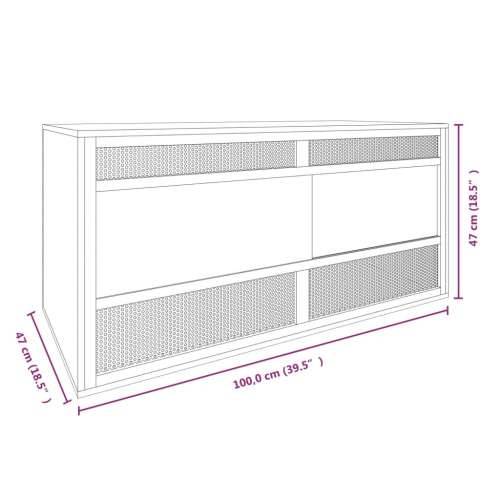 Terarij od konstruiranog drva 100 x 47 x 47 cm - 100 x 47 x 47 cm Cijena