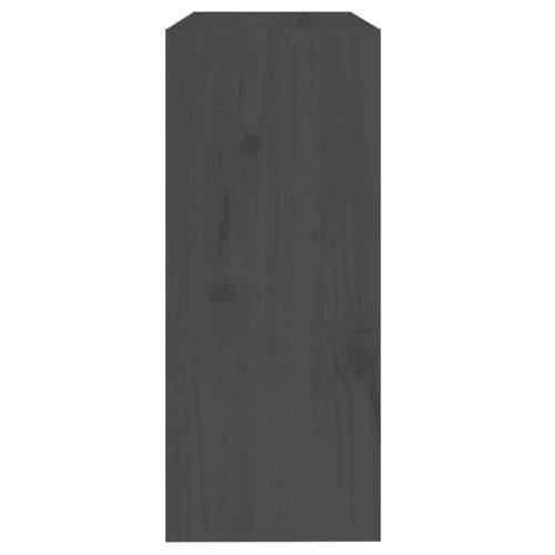 Ormarić za knjige / pregrada sivi 60x30x71,5 cm od borovine - Siva 1 71.5 cm Cijena