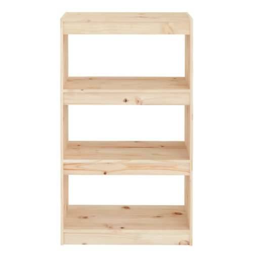 Ormarić za knjige / Paravan - Sobna pregrada 60x30x103,5 cm od borovine - Smeđa 1 103.5 cm Cijena