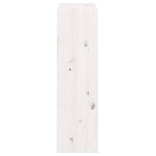 Ormarić za knjige / pregrada bijeli 60x30x103,5 cm od borovine - Bijela 1 103.5 cm Cijena