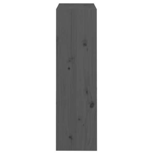 Ormarić za knjige / pregrada sivi 60x30x103,5 cm od borovine - Siva 1 103.5 cm Cijena