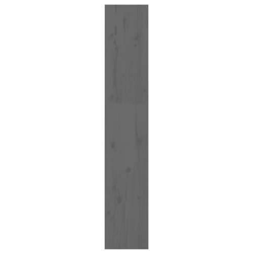 Ormarić za knjige / pregrada sivi 60x30x167,5 cm od borovine - Siva 1 167.5 cm Cijena