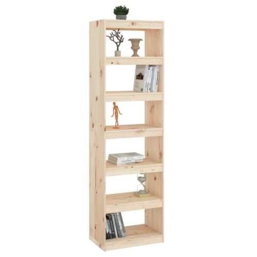 Ormarić za knjige / Paravan - Sobna pregrada 60x30x199,5 cm od borovine - Smeđa 1 199.5 cm Cijena