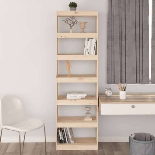 Ormarić za knjige / Paravan - Sobna pregrada 60x30x199,5 cm od borovine - Smeđa 1 199.5 cm Cijena