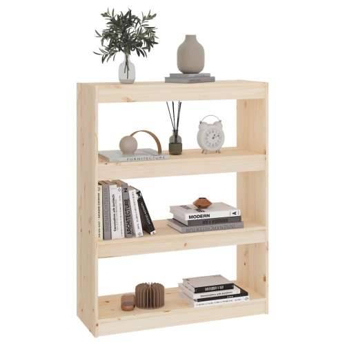 Ormarić za knjige / Paravan - Sobna pregrada 80x30x103,5 cm od borovine - Smeđa 1 103.5 cm Cijena