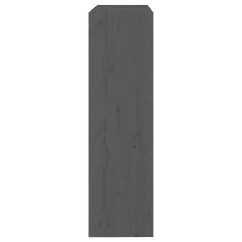 Ormarić za knjige / Paravan - Sobna pregrada sivi 80x30x103,5 cm borovina - Siva 1 103.5 cm Cijena