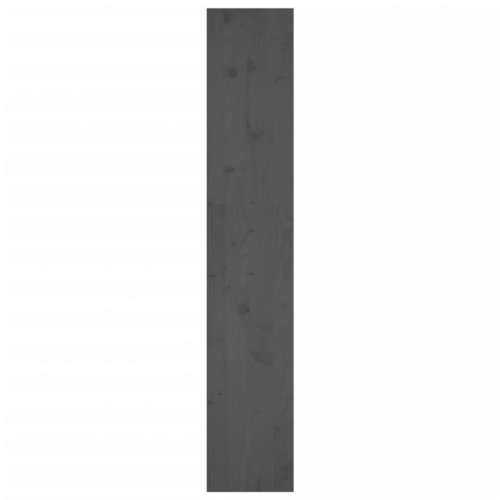 Ormarić za knjige / Paravan - Sobna pregrada sivi 80x30x167,4 cm borovina - Siva 1 167.4 cm Cijena