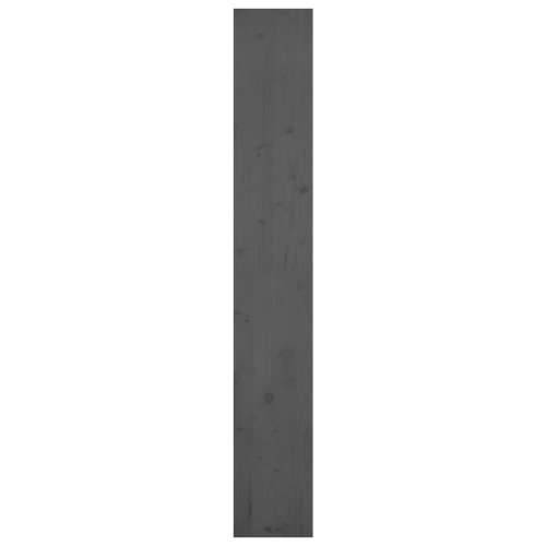 Ormarić za knjige / pregrada sivi 80x30x199,5 cm od borovine - Siva 1 199.5 cm Cijena