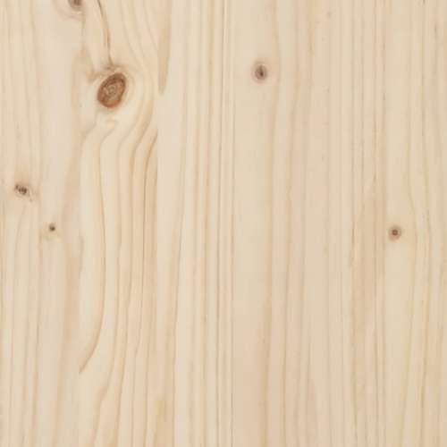 Okvir za krevet od masivne borovine 140 x 200 cm - Prirodna 140 x 200 cm Cijena