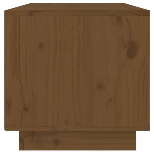 Ormarić za knjige boja meda 60 x 35 x 35 cm od masivne borovine - boja meda 1 Cijena
