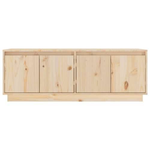TV ormarić 110 x 34 x 40 cm od masivne borovine - Prirodna 1 Cijena