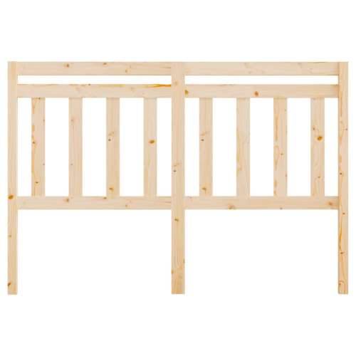 Uzglavlje za krevet 140 x 4 x 100 cm od masivne borovine - Prirodna 141 x 100 cm 1 Cijena