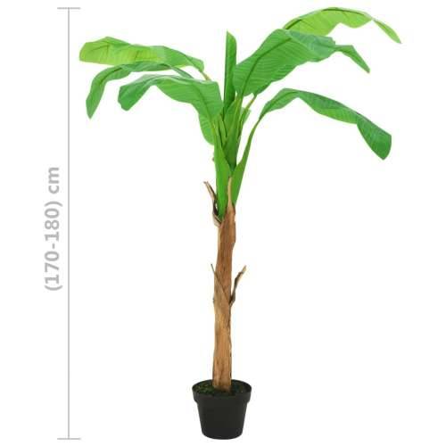 Umjetno drvo banane s posudom 140 cm zeleno - 180 cm 1 Cijena