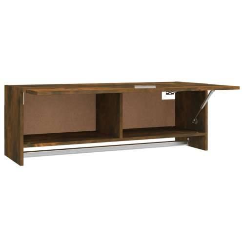 Ormar boja dimljenog hrasta 100x32,5x35 cm konstruirano drvo - Dimljeni hrast 100 x 32.5 x 35 cm 1 Cijena