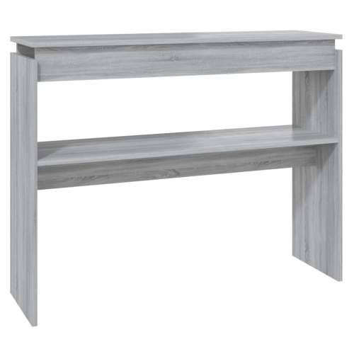 Konzolni stol boja hrasta sonome 102x30x80 cm konstruirano drvo - Sivi hrast sonoma 1 102 cm Cijena