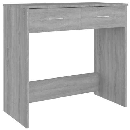 Radni stol boja hrasta sonome 80 x 40 x 75 cm konstruirano drvo - Sivi hrast sonoma Cijena