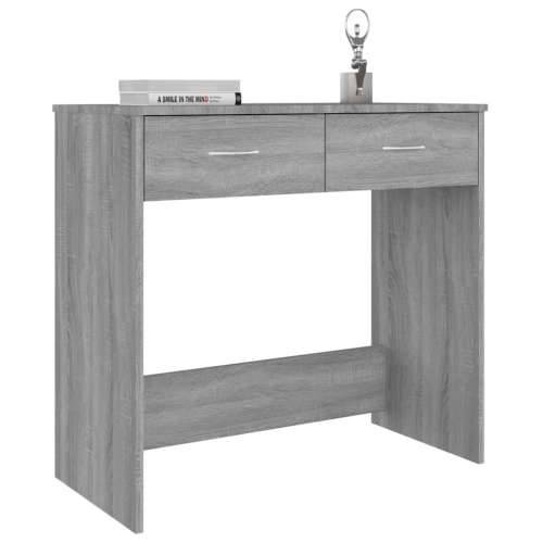 Radni stol boja hrasta sonome 80 x 40 x 75 cm konstruirano drvo - Sivi hrast sonoma Cijena