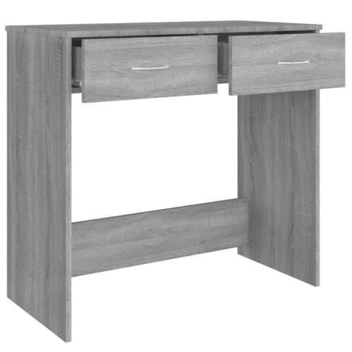 Radni stol boja hrasta sonome 80 x 40 x 75 cm konstruirano drvo - Sivi hrast sonoma Cijena