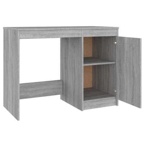 Radni stol boja hrasta sonome 100x50x76 cm konstruirano drvo - Sivi hrast sonoma Cijena