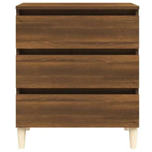 Komoda boja smeđeg hrasta 60 x 35 x 69 cm konstruirano drvo - Smeđi hrast 1 Cijena