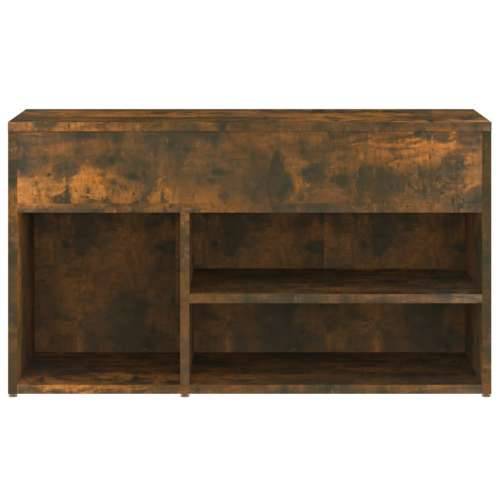 Klupa za cipele dimljeni hrast 80x30x45 cm konstruirano drvo - Dimljeni hrast 80 x 30 x 45 cm 1 Cijena
