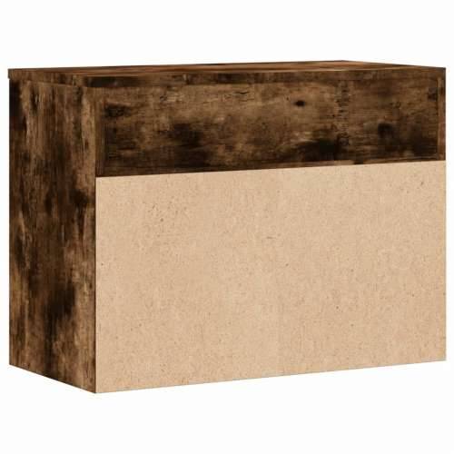 Klupa za cipele dimljeni hrast 60x30x45 cm konstruirano drvo - Dimljeni hrast 60 x 30 x 45 cm 1 Cijena