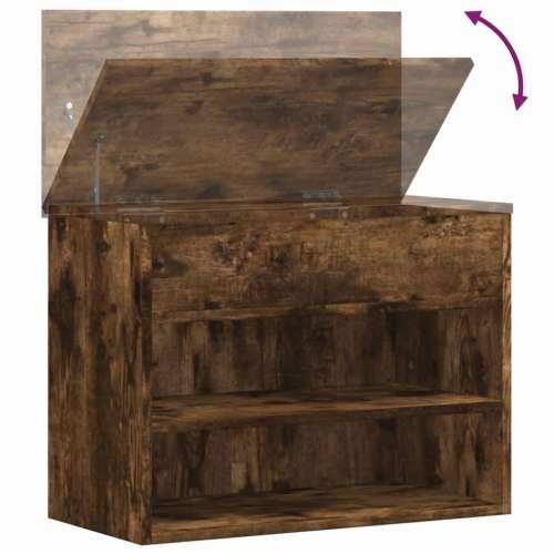 Klupa za cipele dimljeni hrast 60x30x45 cm konstruirano drvo - Dimljeni hrast 60 x 30 x 45 cm 1 Cijena