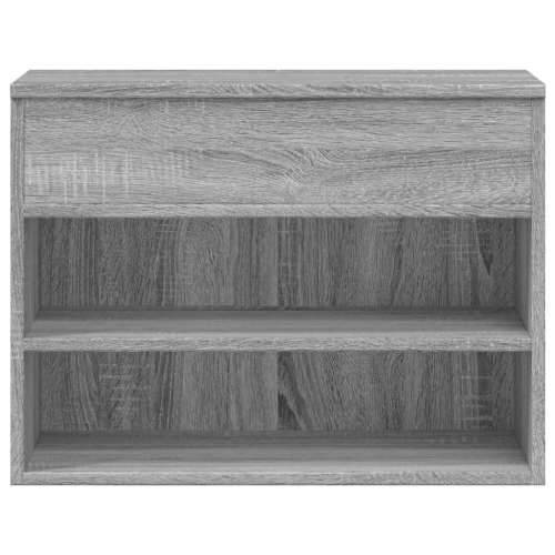 Klupa za cipele boja sivog hrasta 60x30x45 cm konstruirano drvo - Sivi hrast sonoma 60 x 30 x 45 cm 1 Cijena