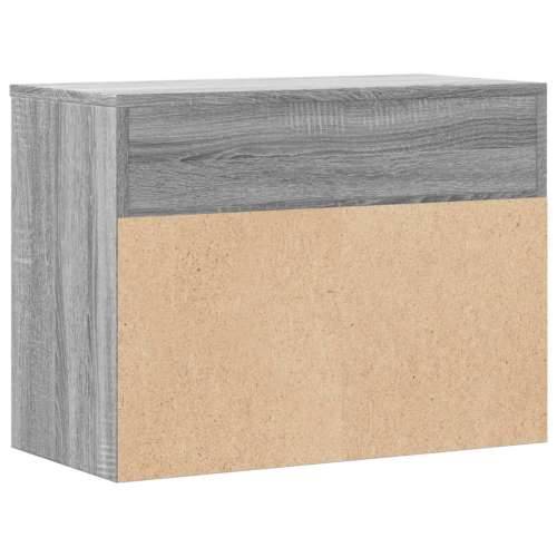 Klupa za cipele boja sivog hrasta 60x30x45 cm konstruirano drvo - Sivi hrast sonoma 60 x 30 x 45 cm 1 Cijena