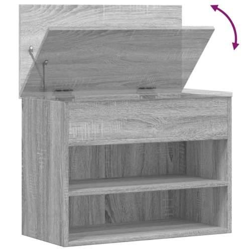 Klupa za cipele boja sivog hrasta 60x30x45 cm konstruirano drvo - Sivi hrast sonoma 60 x 30 x 45 cm 1 Cijena