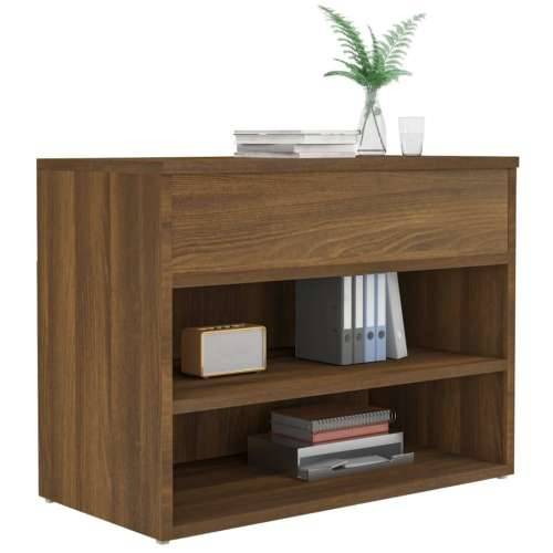 Klupa za cipele boja smeđeg hrasta 60x30x45 cm drveni - Smeđi hrast 60 x 30 x 45 cm 1 Cijena